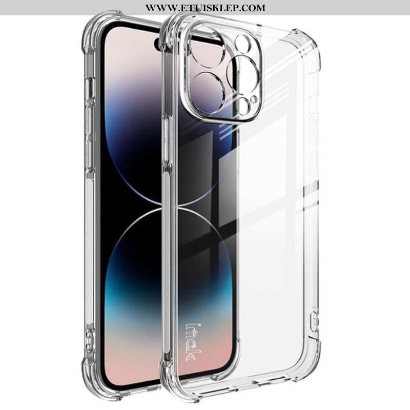 Etui do iPhone 14 Pro Przezroczyste Narożniki Poduszki Powietrznej Imak